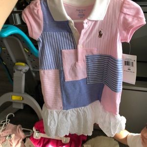 Ralph Lauren Patchwork and Eyelet Dress NWT